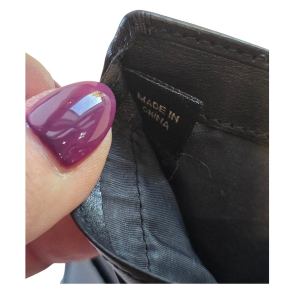 Coach Leatherware Black Signature C Canvas Leather Snap Bifold Wallet - Picture 11 of 14